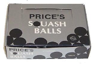SQUASH BALLS, by Price