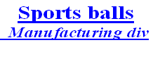Ball manufacturing index