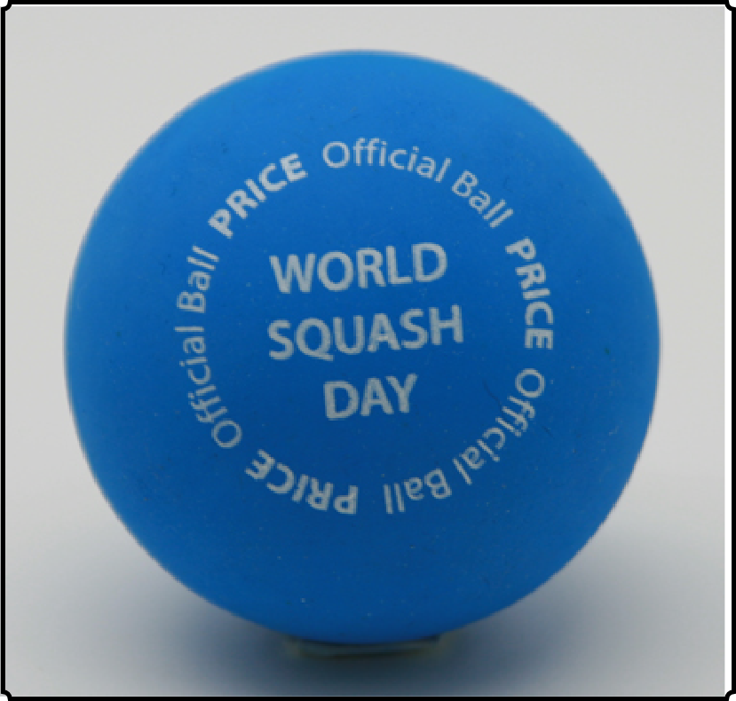 WORLD SQUASH, balls made by PRICE OF BATH