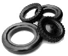 tyres for industrial machines and equipment