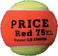 Red mini tennis ball,super durable