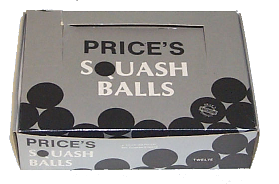 SQUASH BALLS, by Price of Bath