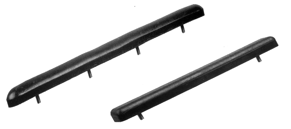 Rubber side buffer 12" for boat trailer DMP17