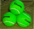 OrangeTennis balls  for a present