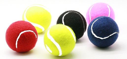 See in the dark tennis balls