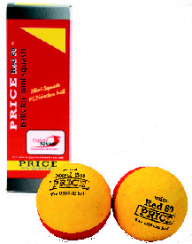 Fundation mini squash balls,official, made by J Price