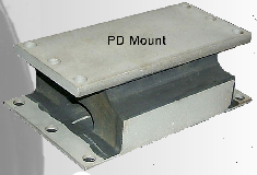  Anti-vibration rubber shock mount for MOD naval equipment 