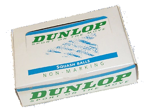 DUNLOP SQUASH BALLS,