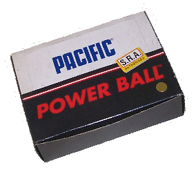 Pacific, Power squash balls,made by J Price